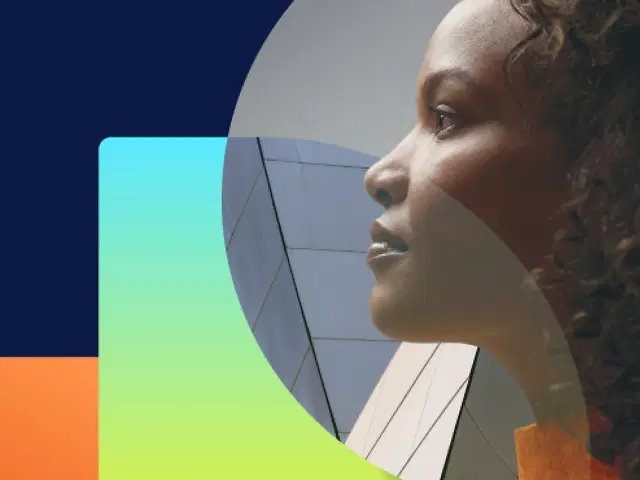 People collaborating on laptop