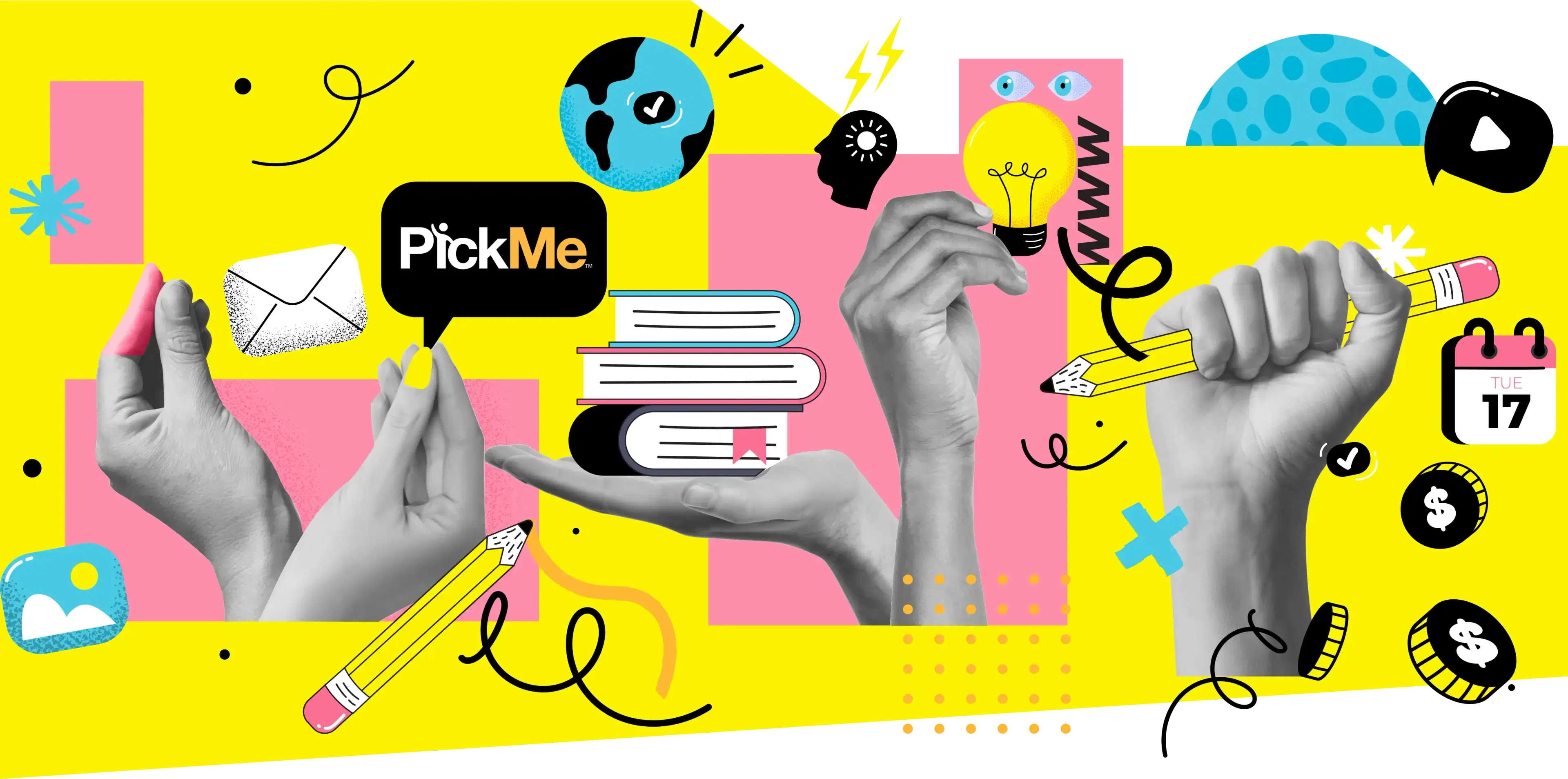 Team meeting in a circle