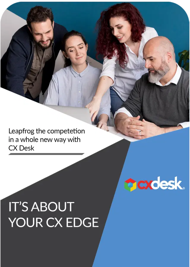 CX Desk Management Illustration